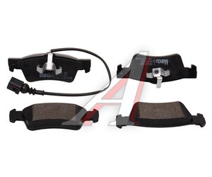 Изображение 1, MBF016045 Колодки тормозные VW Touareg, T5 задние (с датчиком) (4шт.) MANDO