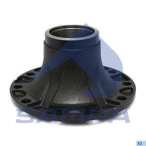 Изображение 1, 035.060 Ступица VOLVO передняя (без подшипника) SAMPA