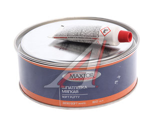 Изображение 1, 3230/0.9 Шпатлевка полиэфирная SOFT WHITE 0.9кг MAXTOR