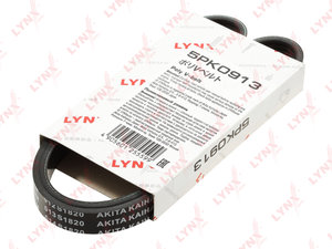 Изображение 1, 5PK0913 Ремень приводной поликлиновой 5PK0913 LYNX