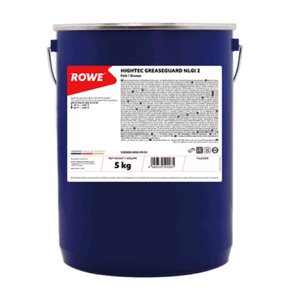 Изображение 1, 50000-0050-99 Смазка литевая HIGHTEC GREASEGUARD NLGI 2 желто-коричневая 5л ROWE