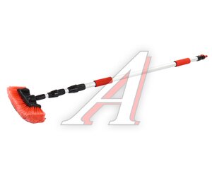 Изображение 1, A0403018 Щетка для мойки автомобиля телескопическая 131-300см под шланг ARNEZI