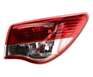 Изображение 1, NSP02265504AA0A Фонарь задний NISSAN Almera (G15RA) (12-) правый (в крыло) NSP