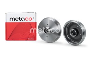 Изображение 3, 3070-019 Барабан тормозной VW Golf 2, Jetta задний (1шт.) METACO