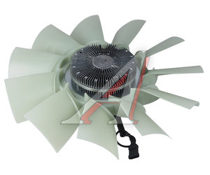 Изображение 1, 051.021-01 Вискомуфта DAF XF105, CF85 привода вентилятора (с крыльчаткой) SAMPA