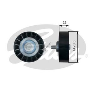 Изображение 2, T36607 Ролик натяжной RENAULT Boxer ремня GATES