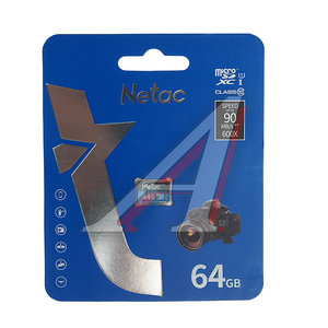 Изображение 1, NT02P500STN-064G-S Карта памяти 64GB MicroSD class 10 NETAC