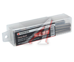 Изображение 2, F-DSP105H Сверло по металлу 10.5х133мм HSS Cobalt (5шт.) FORSAGE