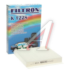 Изображение 2, K1228 Фильтр воздушный салона FIAT Doblo FILTRON