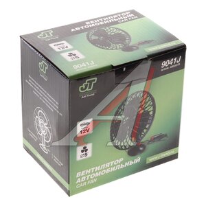 Изображение 4, 9041J Вентилятор в салон 12V на платформе черный JT