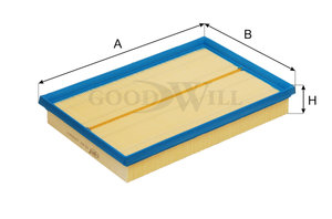 Изображение 3, AG428 Фильтр воздушный GEELY Emgrand X7GOODWILL