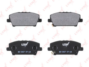 Изображение 2, BD3427 Колодки тормозные HONDA Civic (07-) передние (4шт.) LYNX
