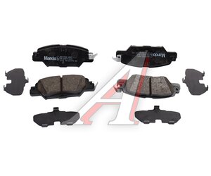 Изображение 1, MBF015988 Колодки тормозные MAZDA CX-5 (14-) задние (4шт.) MANDO