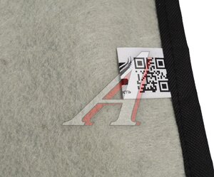 Изображение 5, 2000300164073 Утеплитель радиатора HOWO 380 (старая кабина),  черный UEZ