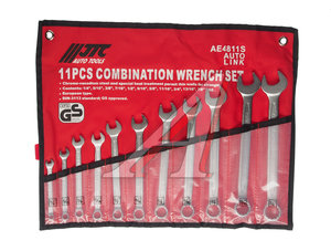Изображение 1, JTC-AE4811S Набор ключей комбинированных 1/4”-7/8” 11 предметов в планшете JTC