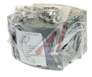 Изображение 2, 5511-3501105 Накладка тормозной колодки КАМАЗ сверленая расточен.комплект 8шт.с заклепками БзАТИ