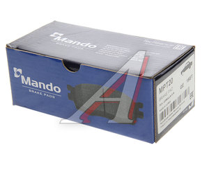 Изображение 2, MPT20 Колодки тормозные TOYOTA Auris, Corolla (07-) задние (4шт.) MANDO