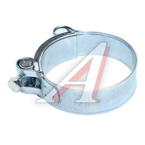 Изображение 1, W1-60-63-S Хомут силовой d=060-063 (61) оцинкованная сталь W1 TECHNIK