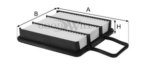 Изображение 3, AG440 Фильтр воздушный GREAT WALL Hover GOODWILL