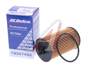 Изображение 1, 19347492 Фильтр масляный CHEVROLET Aveo (08-) OPEL Astra H, J (1.6/1.8) (09-) ACDELCO