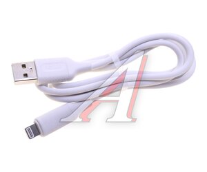 Изображение 1, NB265 White Кабель iPhone (5-) 2.4A 1м белый XO