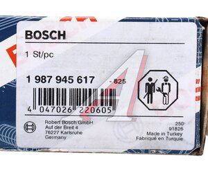 Изображение 6, 1987945617 Шкив VW AUDI SEAT (1.9 TDI) коленвала BOSCH