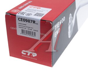 Изображение 4, CE0987R Наконечник рулевой тяги RENAULT Duster (10-) правый CTR