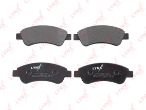 Изображение 2, BD2201 Колодки тормозные CITROEN Berlingo (M59) передние (4шт.) LYNX