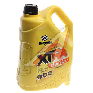 Изображение 1, 34103 Масло моторное XTRA C3 5W30 синт.5л BARDAHL