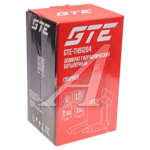 Изображение 7, GTE-TH91204 Домкрат бутылочный 12т 227-457мм GTE