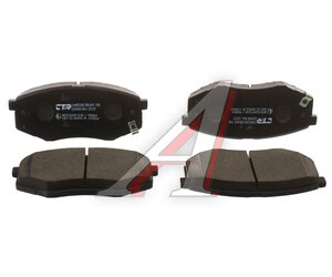 Изображение 1, GK0495 Колодки тормозные HYUNDAI Sonata (09-) передние (4шт.) CTR