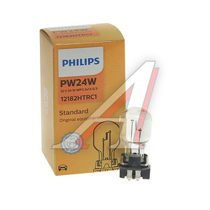 Изображение 2, 12182HTRC1 Лампа 12V PW24W WP3.3x14.5/4 PHILIPS