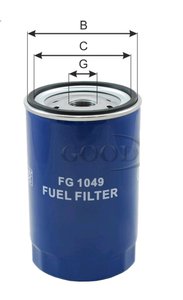 Изображение 4, FG1049 Фильтр топливный DEUTZ GOODWILL