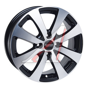 Изображение 1, СКАД 4х100 ЕТ48 D-54,1 Диск колесный литой HYUNDAI Solaris KIA Rio R15 KL-261 Алмаз