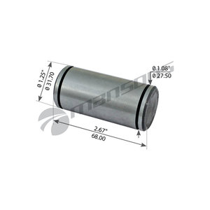 Изображение 1, MBP3023 Палец ROR колодки тормозной (31.7x67.5мм) MANSONS