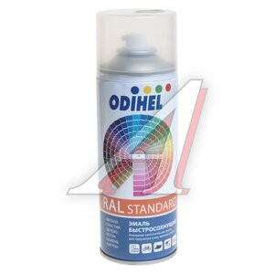 Изображение 1, RAL6020A Краска зеленый хром RAL6020 алкидная аэрозоль 520мл ODIHEL