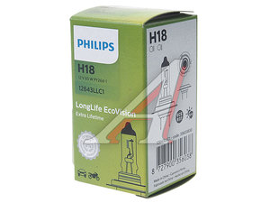 Изображение 2, 12643LLC1 Лампа 12V H18 65W PY26d-1 PHILIPS