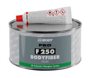 Изображение 1, 2500600060 Шпатлевка со стекловолокном FIBER 250 0.75кг BODY