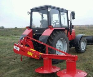 Изображение 4, Z-069/1,65м Косилка МТЗ-320, 82 дисковая (2-роторная) WIRAX