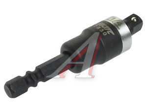 Изображение 2, JTC-7830 Адаптер 1/4"х1/4" (6.35мм) карданный под шуруповерт JTC
