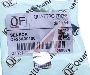 Изображение 3, QF25A00106 Датчик температуры воздуха QUATTRO FRENI