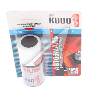 Изображение 1, KU-74211 Краска GEELY B07 BLACK JADE черная с кистью 15мл KUDO