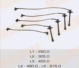 Изображение 1, MG-60026 Провод высоковольтный TOYOTA Camry (91-96), Celica (89-93) комплект MASUMA