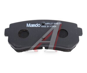Изображение 3, MPK42 Колодки тормозные HYUNDAI Creta (16-) задние (4шт.) MANDO
