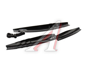 Изображение 3, УТ00001592 Крыло велосипедное 24"-26" пластик черное 2шт.
