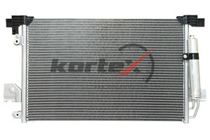 Изображение 1, KRD2001 Радиатор кондиционера MITSUBISHI Lancer (08-), Outlander (06-) KORTEX