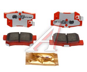Изображение 1, PN8397S Колодки тормозные HONDA Civic (05-) задние (Sport) (4шт.) NIBK