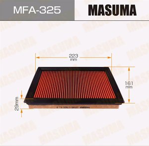 Изображение 2, MFA325 Фильтр воздушный NISSAN Juke (F15), X-Trail (T31) (2.5) MASUMA