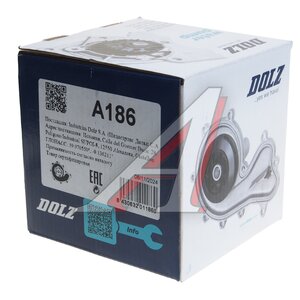 Изображение 6, A-186 Насос водяной VW AUDI SEAT SKODA (1.8T) DOLZ