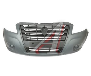 Изображение 1, А21R23-2803012 Бампер ГАЗель Next передний в сборе (эконом) ТЕХНОПЛАСТ